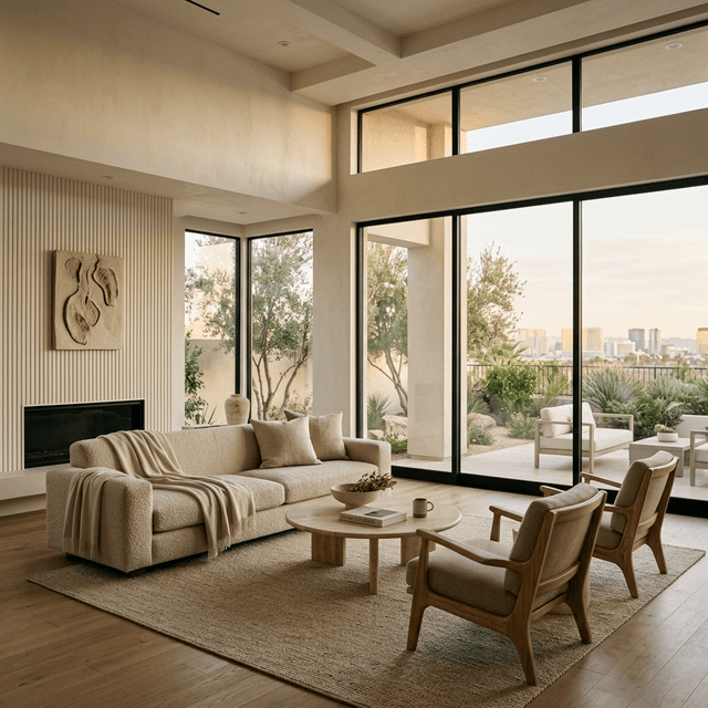 Luxury textures and light